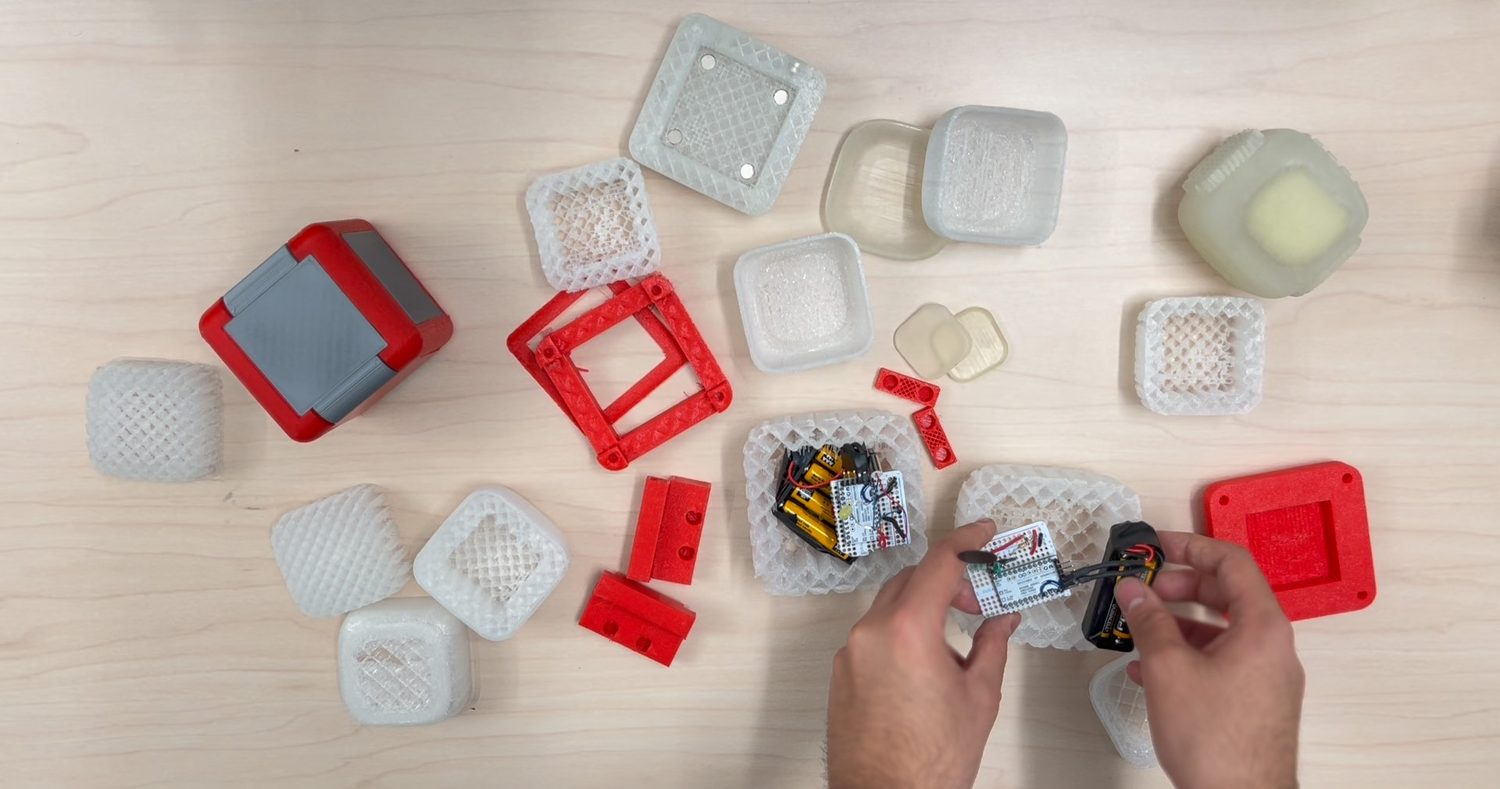 Prototyping the cube electronics