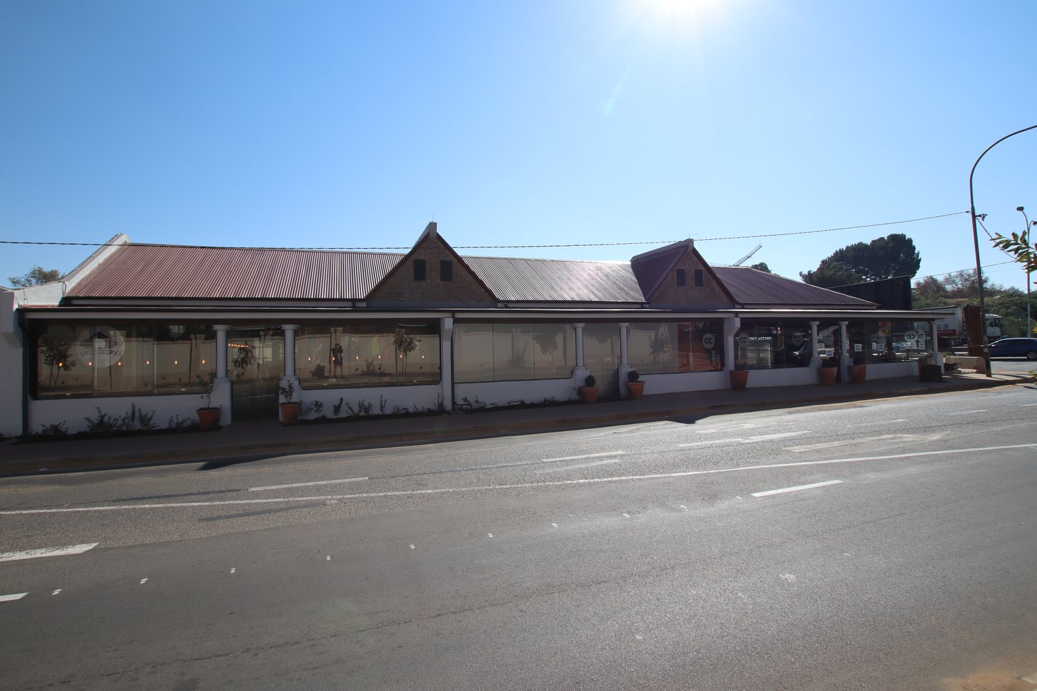 The reinstated heritage retail row
